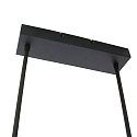 Steinhauer Pendelarmatuur ZELENA / 80-140CM up down, CCT Switch, instelbaar, met aanraakdimmer IP20, zwart mat dimbaar