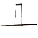 Steinhauer Pendelarmatuur ZELENA / 80-140CM up down, CCT Switch, instelbaar, met aanraakdimmer IP20, zwart mat dimbaar