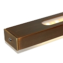 Pendelarmatuur ZELENA / 155CM up down, CCT Switch, instelbaar, met aanraakdimmer IP20, geborsteld brons dimbaar