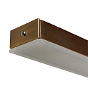 Pendelarmatuur ZELENA / 155CM up down, CCT Switch, instelbaar, met aanraakdimmer IP20, geborsteld brons dimbaar