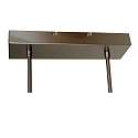 Steinhauer Pendelarmatuur ZELENA / 155CM up down, CCT Switch, instelbaar, met aanraakdimmer IP20, staal geborsteld dimbaar
