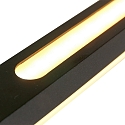 Steinhauer Steinhauer Pendant luminaire ZELENA LED, 3 flames, L:150cm, black