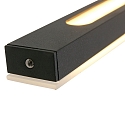 Steinhauer Steinhauer Pendant luminaire ZELENA LED, 3 flames, L:150cm, black