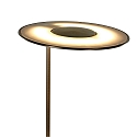 Steinhauer Floor lamp ZODIAC LED, 2 flames, with reading arm adjustable, bronze