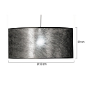 Lampenkap KAPPEN - � 50CM cilindrisch