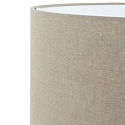 Steinhauer Lampenkap KAPPEN - � 50CM cilindrisch, beige, modder
