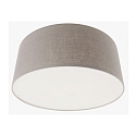 Steinhauer Lampenkap KAPPEN - � 50CM cilindrisch, beige, modder
