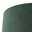 Steinhauer Lampenkap KAPPEN - � 50CM cilindrisch, donkergroen