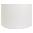 Lampenkap KAPPEN - � 40CM hoog, cilindrisch, wit