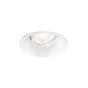 Wever & Ducr� Downlight DEEP ADJUST 1.0 standaard GU10 IP20, wit dimbaar