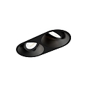 Downlight DEEP 2.0 2-vlams, instelbaar GU10 IP20, zwart dimbaar
