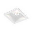 Plafondinbouwarmatuur PLANO 1-vlams GU10 IP44, wit dimbaar
