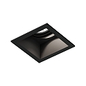 Inbouwspot PLANO 1.0 - LED 1-vlams, cardanisch draaien, met klemveren IP20, mat, gitzwart dimbaar