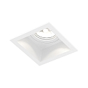 Plafondinbouwarmatuur PLANO 1-vlams IP44, wit dimbaar