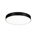 LED Wall /Ceiling luminaire ROBY 3.5, IP44, � 35.5cm, dimmable, white, 32W 3000K, black