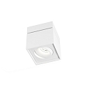 Plafondarmatuur SIRRO 1.0 cubusvorm, draaibaar, roteerbaar GU10 IP20, gepoedercoat, wit dimbaar