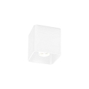 Plafondarmatuur DOCUS 1.0 cubusvorm, set terug GU10 IP20, wit dimbaar