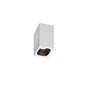 LED Ceiling luminaire PIRRO 1.0, 1 Spot, 4.5W 3000K, CRi >90, dimmable, white black