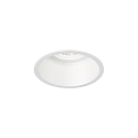 Inbouwspot DEEPER 1.0 PAR16 rond, stijf, set terug GU10 IP20, mat, verkeerswit dimbaar