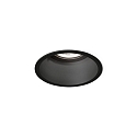 Downlight DEEPER IP44 1.0 rond, set terug GU10 IP44, zwart dimbaar