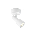 Wall /Ceiling luminaire SARA 1.1 PAR16, GU10 max. 12W, rotatable/swivelling, white