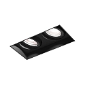 Downlight STRANGE PETIT ADJ 2.0 2-vlams IP20, zwart dimbaar