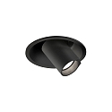 Inbouwarmatuur BLIEK PETIT CEILING REC 1.0 IP20, zwart mat  6W 355lm 2000 | 3000K 20-40� 20-40� CRI 90-100