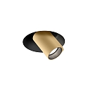 Inbouwarmatuur BLIEK PETIT TRIMLESS CEILING REC 1.0 IP20, champagne, zwart mat dimbaar 6W 500lm 3000K 20-40� 20-40� CRI 90-100