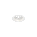 Inbouwspot DEEP BIJOU 1.0 - LED 1-vlams, stijf, met klemveren IP20, mat, verkeerswit dimbaar