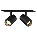Downlight CENO 2.0 2-vlams, draaibaar, roteerbaar IP20, zwart dimbaar