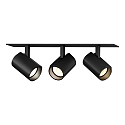 Downlight CENO 3.0 3-vlams, draaibaar, roteerbaar IP20, zwart dimbaar