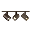 Downlight CENO 3.0 3-vlams, draaibaar, roteerbaar IP20, brons dimbaar