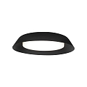 LED Wall /Ceiling luminaire TOWNA 2.0, IP44, � 37.1cm, 3000K, dimmable, black