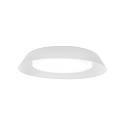 LED Wall /Ceiling luminaire TOWNA 2.0, IP44, � 37.1cm, 2700K, dimmable, white