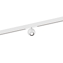 Spotlight op rail LECA ON STREX 1.0 met adapter IP20, wit mat 