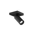 Spot PILLO 1.0 draaibaar GU10 IP20, zwart mat