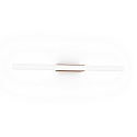 Wandarmatuur LARRA OPAL 2.0 S14d IP20, koper dimbaar