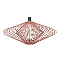 Pendelarmatuur WIRO 2.0 DIAMOND CEILING SUSP E27 IP20, koper 