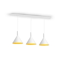 Wever & Ducr� Design Pendant luminaire SHIEK 3.0, � 25.2cm, E27 max. 20W, dimmable, white gold