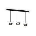 pendant luminaire WETRO 1.0 1 flame Dim-To-Warm IP20, black dimmable