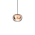 pendant luminaire WETRO 1.0 1 flame Dim-To-Warm IP20, copper dimmable