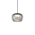 pendant luminaire WETRO 2.0 1 flame Dim-To-Warm IP20, smoky colour dimmable