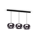 pendant luminaire WETRO 3.0 1 flame, Dim-To-Warm IP20, black dimmable