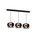 Wever & Ducr� pendant luminaire WETRO 3.0 1 flame, Dim-To-Warm IP20, copper dimmable