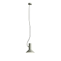 Pendant luminaire ROOMOR 1.0 PAR16, GU10, 600cm, cement grey, with shade 1.0, cement grey white