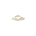 Pendelarmatuur CLEA 1.0 - � 35CM rond, direct / indirect IP20, zijdegrijs dimbaar