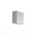 Wandarmatuur CENTRAL 1.0 - UP OR DOWN 1-vlams, plat IP20, aluminium geborsteld dimbaar