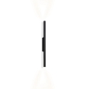 Wandarmatuur TRACE SLIM WALL SURF 1.0 IP20, zwart mat dimbaar