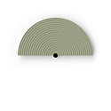 Verblinding TAPIS 3.1 halfrond, mechanisch, blauwgroen, jade