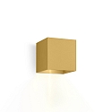 Wandarmatuur BOX 1.0 eenzijdig IP20, goud dimbaar